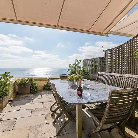 Ametsa, Luxury Flat, Terrace And Wonderful Seaview, In Apartamento Biarriz